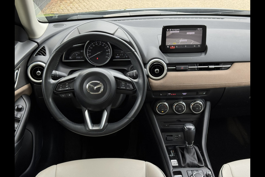 Mazda CX-3 2.0 SkyActiv-G 121 Luxury | Leder Pakket, Carplay/Android, Camera, Stoelverw., Cruise | Dealeronderhouden |