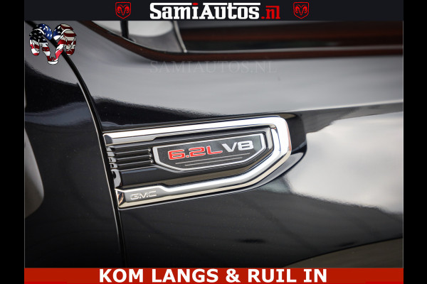 GMC Sierra DENALI | All-In Prijs | 6,2 V8 Full Option | De Meest Luxe Pick-Up in zijn Klasse | Comfortabele Dubbele Cabine met Royale 5 Zitplaatsen | BPM vrij | Nu Leverbaar uit Voorraad | Voorraad Nr 9194