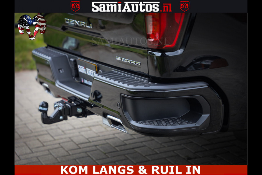 GMC Sierra DENALI | All-In Prijs | 6,2 V8 Full Option | De Meest Luxe Pick-Up in zijn Klasse | Comfortabele Dubbele Cabine met Royale 5 Zitplaatsen | BPM vrij | Nu Leverbaar uit Voorraad | Voorraad Nr 9194