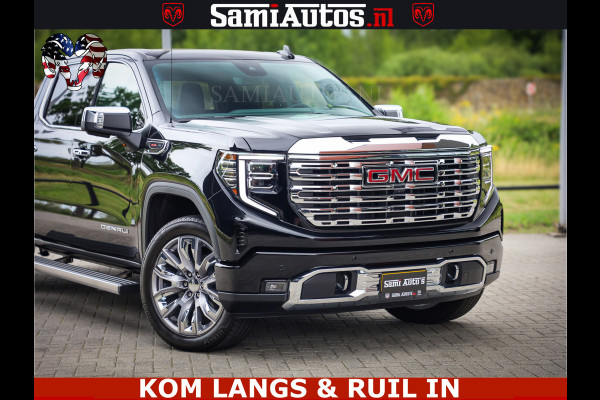 GMC Sierra DENALI | All-In Prijs | 6,2 V8 Full Option | De Meest Luxe Pick-Up in zijn Klasse | Comfortabele Dubbele Cabine met Royale 5 Zitplaatsen | BPM vrij | Nu Leverbaar uit Voorraad | Voorraad Nr 9194