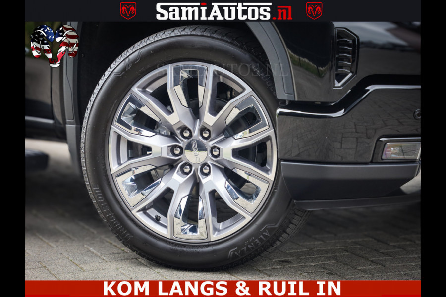 GMC Sierra DENALI | All-In Prijs | 6,2 V8 Full Option | De Meest Luxe Pick-Up in zijn Klasse | Comfortabele Dubbele Cabine met Royale 5 Zitplaatsen | BPM vrij | Nu Leverbaar uit Voorraad | Voorraad Nr 9194