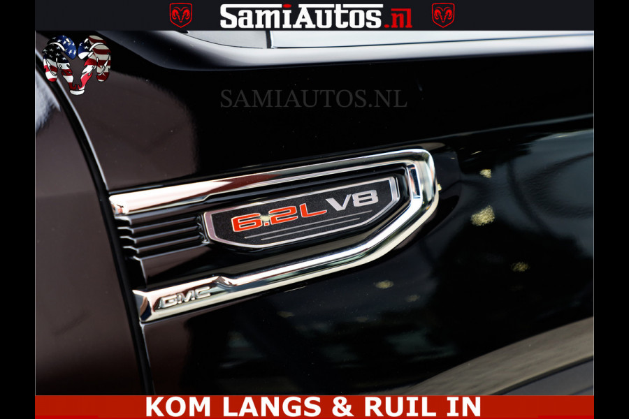 GMC Sierra DENALI | All-In Prijs | 6,2 V8 Full Option | De Meest Luxe Pick-Up in zijn Klasse | Comfortabele Dubbele Cabine met Royale 5 Zitplaatsen | BPM vrij | Nu Leverbaar uit Voorraad | Voorraad Nr 9194