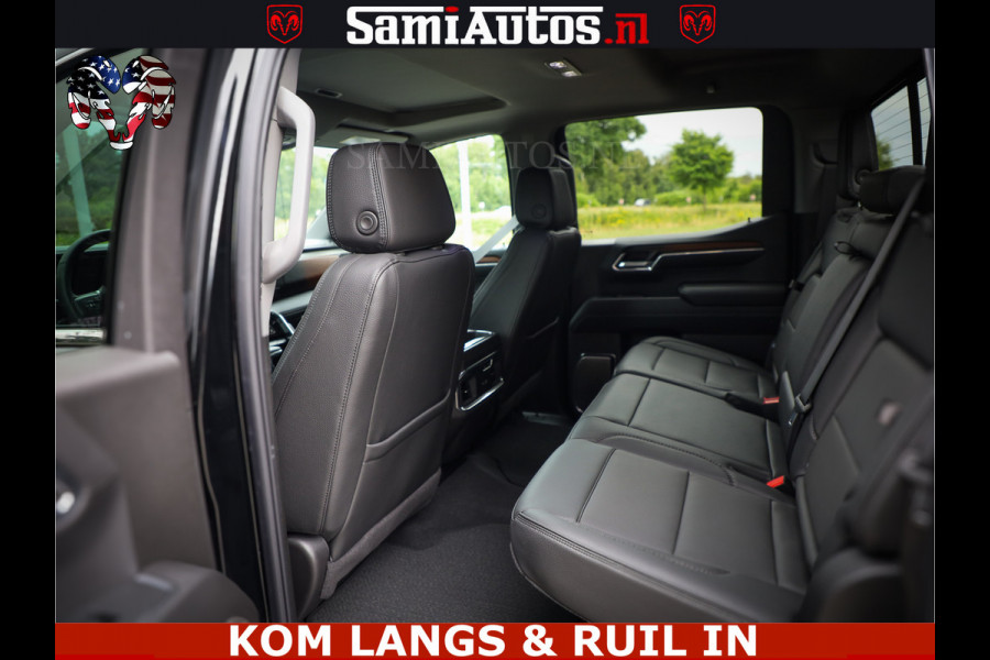 GMC Sierra DENALI | All-In Prijs | 6,2 V8 Full Option | De Meest Luxe Pick-Up in zijn Klasse | Comfortabele Dubbele Cabine met Royale 5 Zitplaatsen | BPM vrij | Nu Leverbaar uit Voorraad | Voorraad Nr 9194