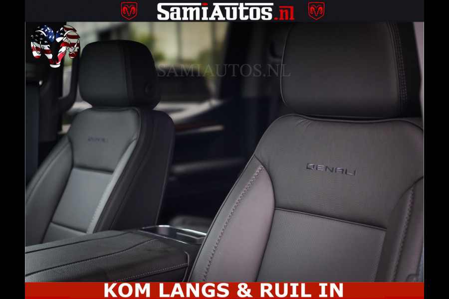 GMC Sierra DENALI | All-In Prijs | 6,2 V8 Full Option | De Meest Luxe Pick-Up in zijn Klasse | Comfortabele Dubbele Cabine met Royale 5 Zitplaatsen | BPM vrij | Nu Leverbaar uit Voorraad | Voorraad Nr 9194