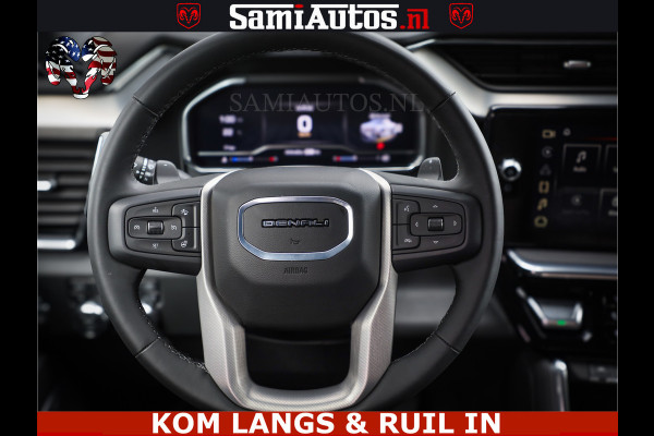 GMC Sierra DENALI | All-In Prijs | 6,2 V8 Full Option | De Meest Luxe Pick-Up in zijn Klasse | Comfortabele Dubbele Cabine met Royale 5 Zitplaatsen | BPM vrij | Nu Leverbaar uit Voorraad | Voorraad Nr 9194