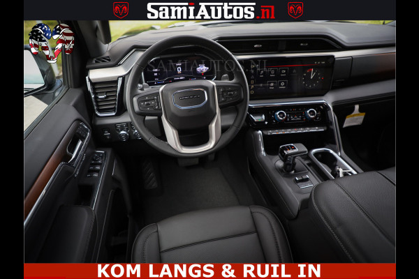 GMC Sierra DENALI | All-In Prijs | 6,2 V8 Full Option | De Meest Luxe Pick-Up in zijn Klasse | Comfortabele Dubbele Cabine met Royale 5 Zitplaatsen | BPM vrij | Nu Leverbaar uit Voorraad | Voorraad Nr 9194