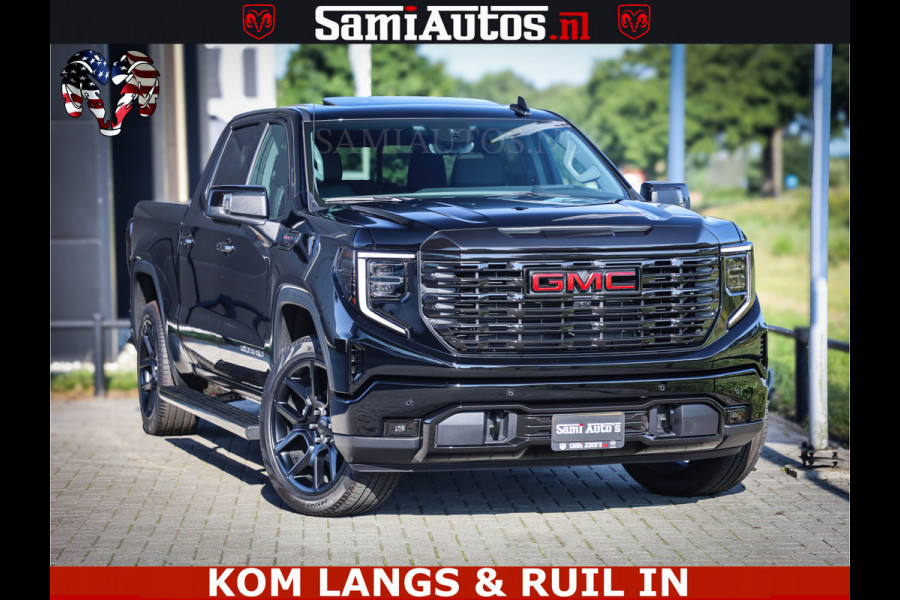GMC Sierra DENALI 6.2 V8 426PK Full Option | De Meest Luxe Pick-Up in zijn Klasse | Comfortabele Dubbele Cabine met Royale 5 Zitplaatsen | BPM vrij | Nu Leverbaar uit Voorraad | Voorraad Nr 1539