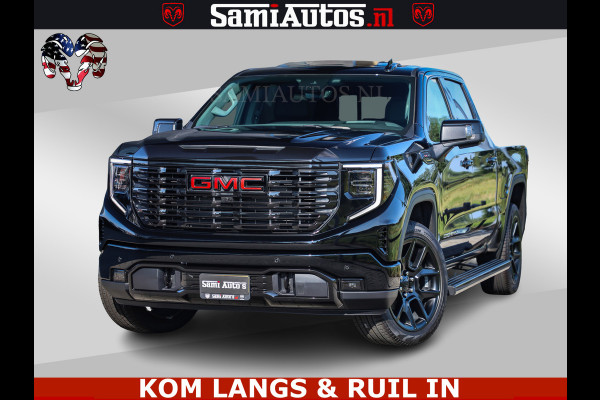 GMC Sierra DENALI 6.2 V8 426PK Full Option | De Meest Luxe Pick-Up in zijn Klasse | Comfortabele Dubbele Cabine met Royale 5 Zitplaatsen | BPM vrij | Nu Leverbaar uit Voorraad | Voorraad Nr 1924