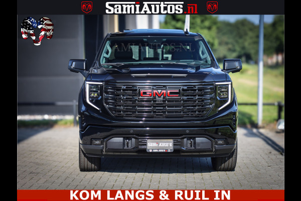 GMC Sierra DENALI 6.2 V8 426PK Full Option | De Meest Luxe Pick-Up in zijn Klasse | Comfortabele Dubbele Cabine met Royale 5 Zitplaatsen | BPM vrij | Nu Leverbaar uit Voorraad | Voorraad Nr 1924