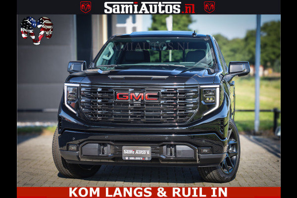 GMC Sierra DENALI 6.2 V8 426PK Full Option | De Meest Luxe Pick-Up in zijn Klasse | Comfortabele Dubbele Cabine met Royale 5 Zitplaatsen | BPM vrij | Nu Leverbaar uit Voorraad | Voorraad Nr 1924