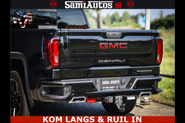 GMC Sierra DENALI 6.2 V8 426PK Full Option | De Meest Luxe Pick-Up in zijn Klasse | Comfortabele Dubbele Cabine met Royale 5 Zitplaatsen | BPM vrij | Nu Leverbaar uit Voorraad | Voorraad Nr 1924