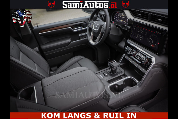 GMC Sierra DENALI 6.2 V8 426PK Full Option | De Meest Luxe Pick-Up in zijn Klasse | Comfortabele Dubbele Cabine met Royale 5 Zitplaatsen | BPM vrij | Nu Leverbaar uit Voorraad | Voorraad Nr 1924