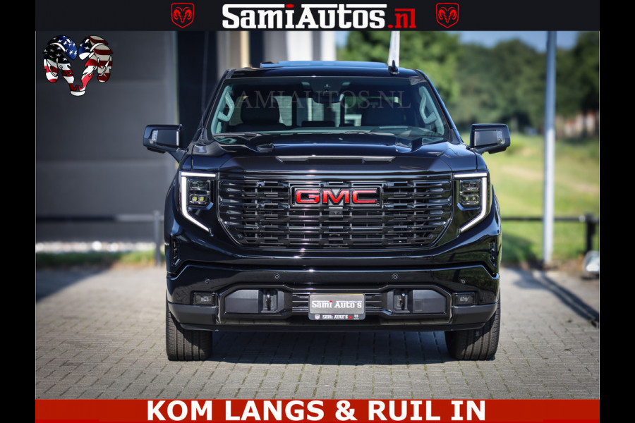 GMC Sierra DENALI 6.2 V8 426PK Full Option | De Meest Luxe Pick-Up in zijn Klasse | Comfortabele Dubbele Cabine met Royale 5 Zitplaatsen | BPM vrij | Nu Leverbaar uit Voorraad | Voorraad Nr 2058