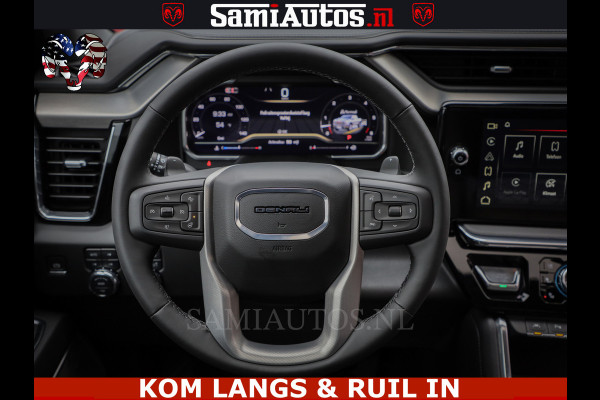 GMC Sierra DENALI 6.2 V8 426PK Full Option | De Meest Luxe Pick-Up in zijn Klasse | Comfortabele Dubbele Cabine met Royale 5 Zitplaatsen | BPM vrij | Nu Leverbaar uit Voorraad | Voorraad Nr 2058