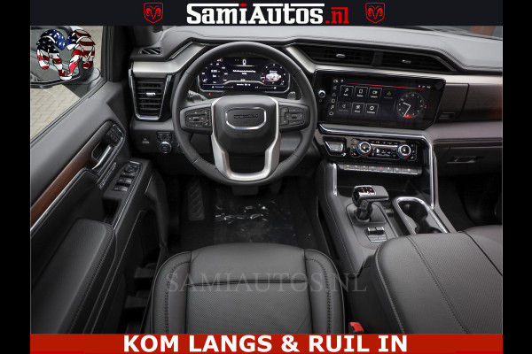 GMC Sierra DENALI 6.2 V8 426PK Full Option | De Meest Luxe Pick-Up in zijn Klasse | Comfortabele Dubbele Cabine met Royale 5 Zitplaatsen | BPM vrij | Nu Leverbaar uit Voorraad | Voorraad Nr 2058