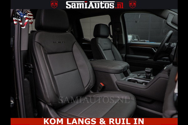 GMC Sierra DENALI 6.2 V8 426PK Full Option | De Meest Luxe Pick-Up in zijn Klasse | Comfortabele Dubbele Cabine met Royale 5 Zitplaatsen | BPM vrij | Nu Leverbaar uit Voorraad | Voorraad Nr 2252