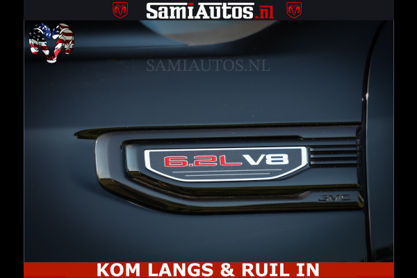 GMC Sierra DENALI 6.2 V8 426PK Full Option | De Meest Luxe Pick-Up in zijn Klasse | Comfortabele Dubbele Cabine met Royale 5 Zitplaatsen | BPM vrij | Nu Leverbaar uit Voorraad | Voorraad Nr 2252