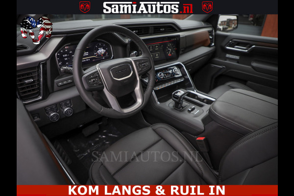 GMC Sierra DENALI 6.2 V8 426PK Full Option | De Meest Luxe Pick-Up in zijn Klasse | Comfortabele Dubbele Cabine met Royale 5 Zitplaatsen | BPM vrij | Nu Leverbaar uit Voorraad | Voorraad Nr 2252