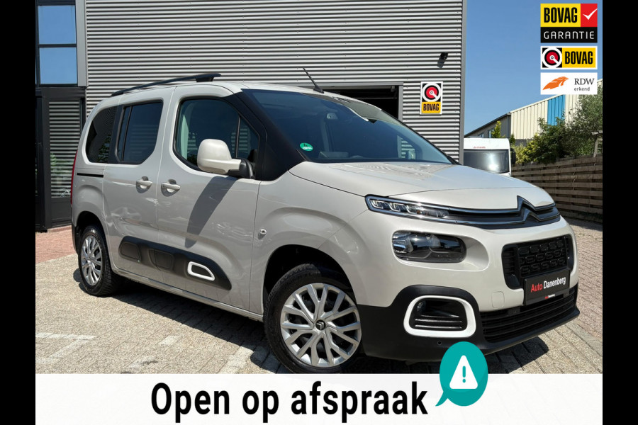 Citroën Berlingo 1.2 PureTech Shine AUTOMAAT,CAMERA,Car-play,Cruis,Clima,Stoelverwarming,WeinigKM.Garantie