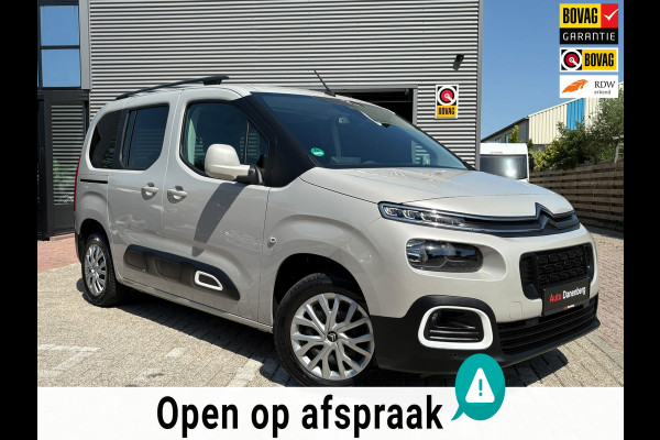 Citroën Berlingo 1.2 PureTech Shine AUTOMAAT,CAMERA,Car-play,Cruis,Clima,Stoelverwarming,WeinigKM.Garantie