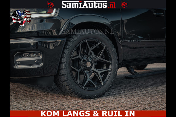 Dodge Ram LIMITED V8 5.7 HEMI | Massage + Full Option | De Meest Luxe en Volle Pick-Up in zijn Klasse | Comfortabele Dubbele Cabine met Royale 5 Zitplaatsen | Voorraad Nr 100100 | PRIJS INCL BPM | LEVERTIJD Q3 |