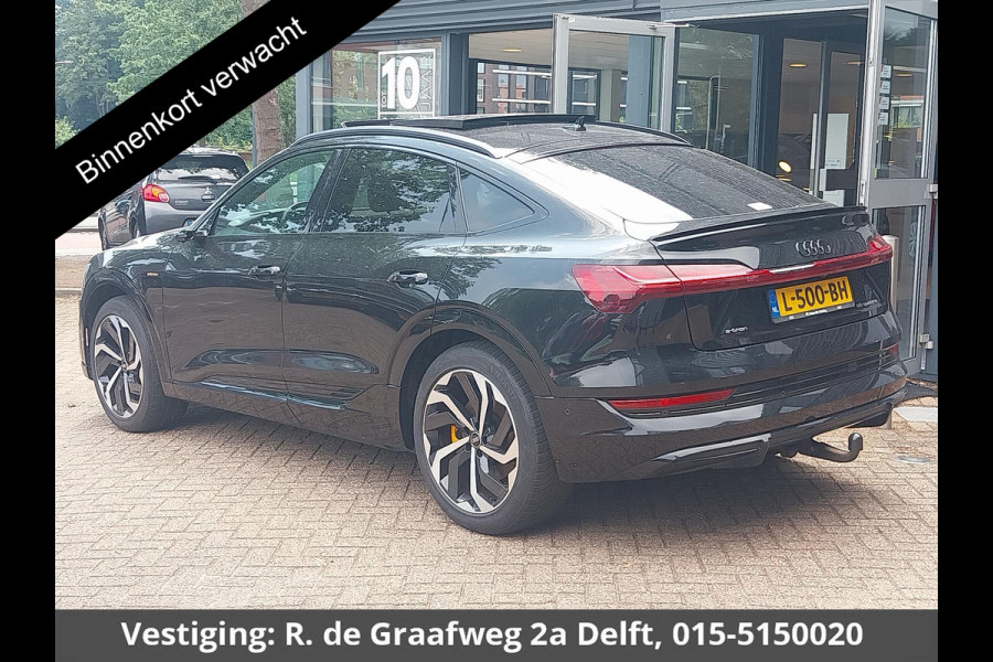 Audi e-tron Sportback 55 Quattro S Edition 95 kWh | Matrix LED koplampen | 360° Camera | Digitale Buitenspiegels | Bang & Olufsen Premium Sound |