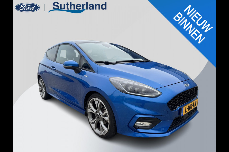 Ford Fiesta 1.0 EcoBoost ST-Line X 125pk | Full Led | Winterpack | Panoramadak | 18 inch Lichtmetaal | Achterspoiler