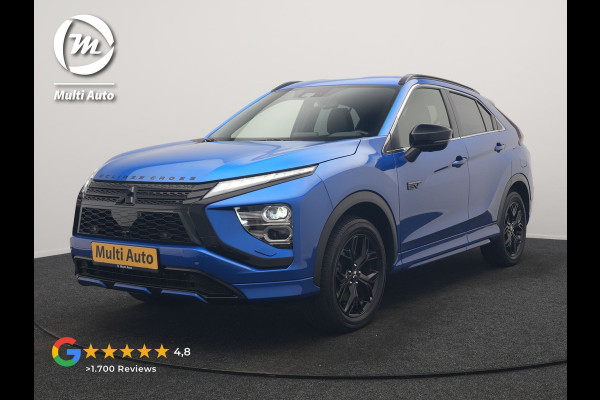 Mitsubishi Eclipse Cross 2.4 Black Edition PHEV 177pk Dealer O.H | 360 Camera | Adaptive Cruise | Alcantara Sportstoelen & Stuur Verwarmd | Keyless | Navigatie Via TomTom | 18" L.M | DAB | Plug In Hybrid |