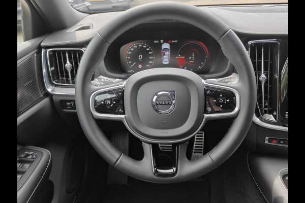 Volvo S60 T6 AWD 340PK Plug-in Hybrid R-Design | 20'' | Panodak | H&K | 360 Camera | Leder dashboard |