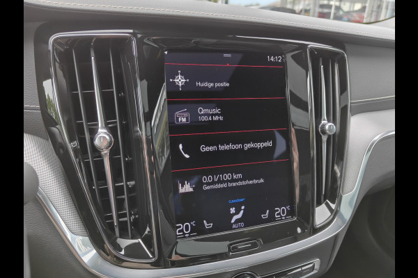 Volvo S60 T6 AWD 340PK Plug-in Hybrid R-Design | 20'' | Panodak | H&K | 360 Camera | Leder dashboard |