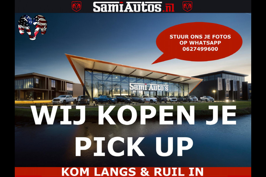 Dodge Ram LIMITED V8 5.7 HEMI | Massage + Full Option | De Meest Luxe en Volle Pick-Up in zijn Klasse | Comfortabele Dubbele Cabine met Royale 5 Zitplaatsen | Voorraad Nr 100300 | PRIJS INCL BPM | LEVERTIJD IN OVERLEG |