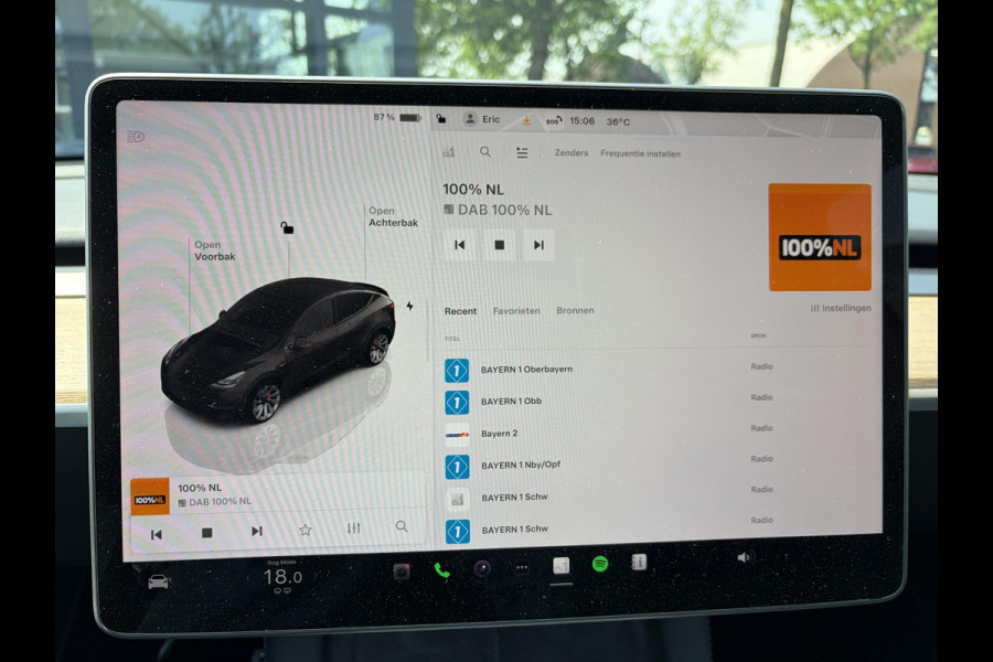 Tesla Model Y Performance AWD 75 kWh VAN: 42.900,- VOOR: 39.877,- UW WKVOORDEEL: 3.023,- | RIJKLAAR GELEVERD | 12 MND BOVAG GARANTIE | TESLA GARANTIE ACCU + AANDRIJFLIJN T/M 03-2031/ 240.000KM|