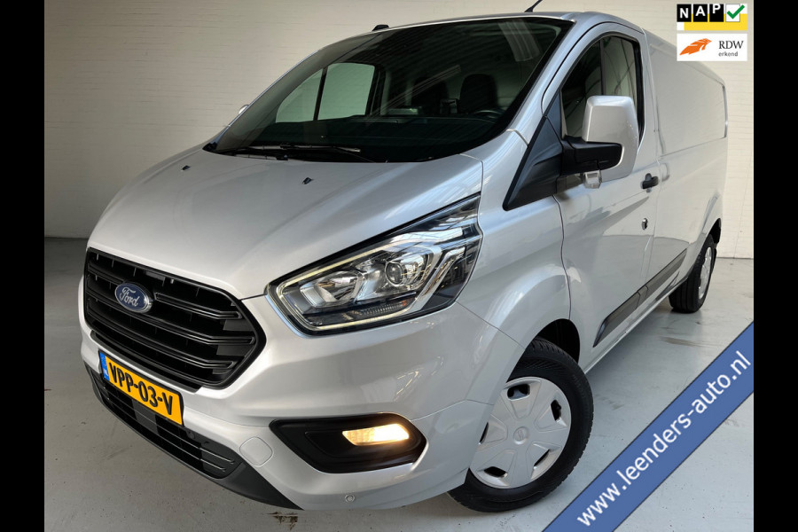 Ford Transit Custom Automaat 300 2.0 TDCI 130pk L2H1 Limited 3persoons, Airco, Navigatie, Trekhaak, Metallic lak, RIJKLAARPRIJS