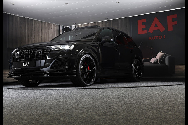 Audi Q7 55 TFSI Quattro SQ7 Look / 7 Persoons / RS Zetels / Head Up / Open Pano / Acc / Memory / Dode Hoek / 23 Inch / Trekhaak
