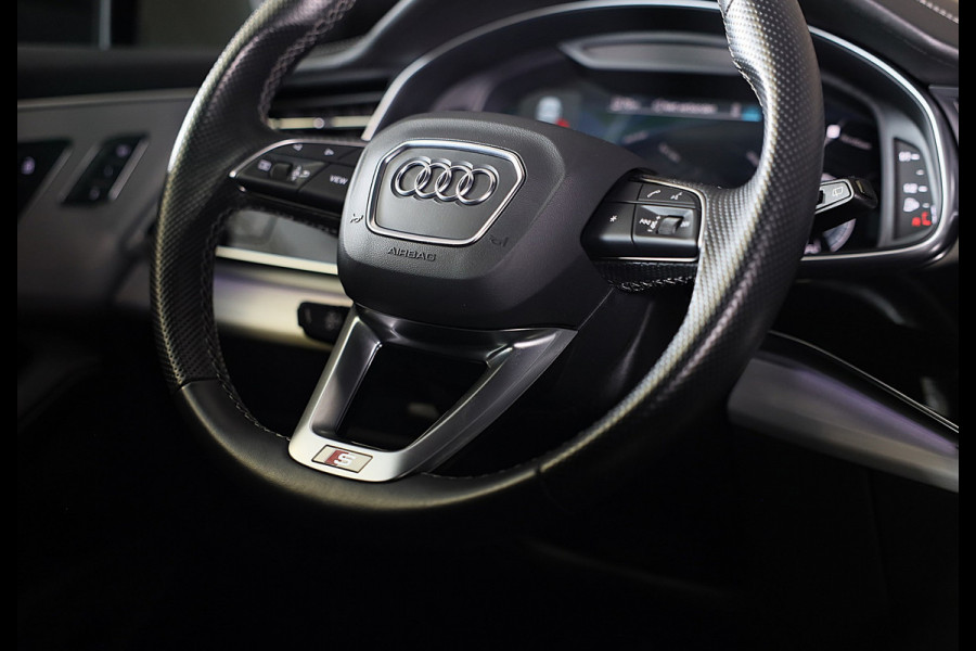 Audi Q7 55 TFSI Quattro SQ7 Look / 7 Persoons / RS Zetels / Head Up / Open Pano / Acc / Memory / Dode Hoek / 23 Inch / Trekhaak