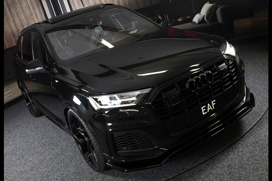 Audi Q7 55 TFSI Quattro SQ7 Look / 7 Persoons / RS Zetels / Head Up / Open Pano / Acc / Memory / Dode Hoek / 23 Inch / Trekhaak