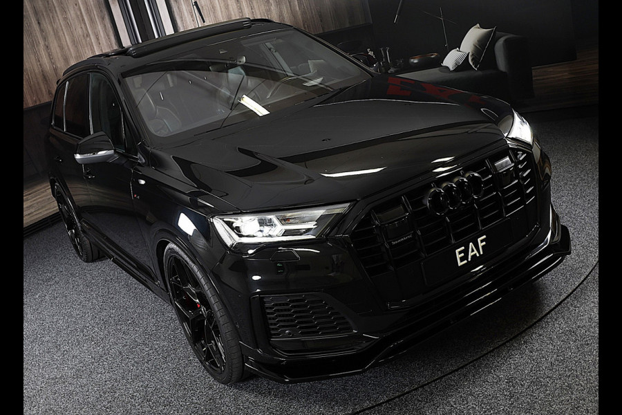 Audi Q7 55 TFSI Quattro SQ7 Look / 7 Persoons / RS Zetels / Head Up / Open Pano / Acc / Memory / Dode Hoek / 23 Inch / Trekhaak