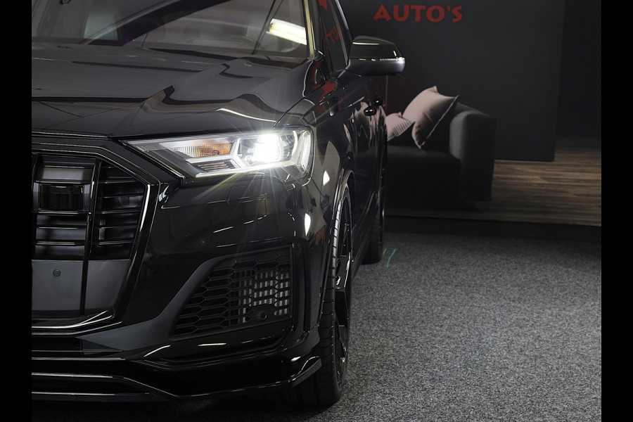 Audi Q7 55 TFSI Quattro SQ7 Look / 7 Persoons / RS Zetels / Head Up / Open Pano / Acc / Memory / Dode Hoek / 23 Inch / Trekhaak
