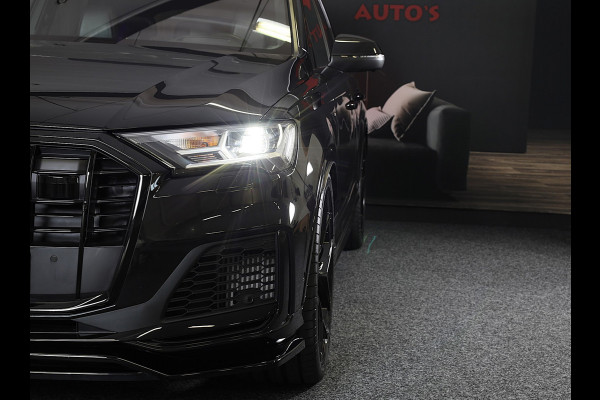 Audi Q7 55 TFSI Quattro SQ7 Look / 7 Persoons / RS Zetels / Head Up / Open Pano / Acc / Memory / Dode Hoek / 23 Inch / Trekhaak