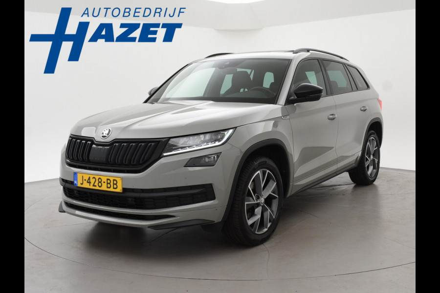 Škoda Kodiaq 1.5 TSI 150 PK DSG SPORTLINE + PANORAMA | TREKHAAK | SFEERVERL. | VIRTUAL | MEMORY | CAMERA | CANTON