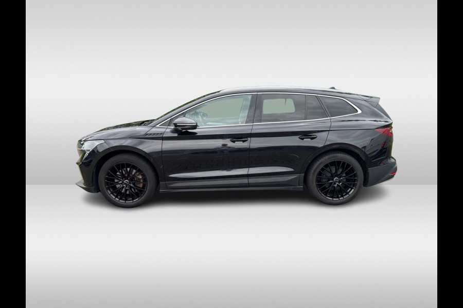 Škoda ENYAQ iV 80 / SoH 91,9% / Trekhaak / Panoramadak / Camera / Head-up / Warmtepomp / 20'' / Dodehoek / CarPlay / Stoelverwarming 4x / Stuurverwarming / DAB / ACC