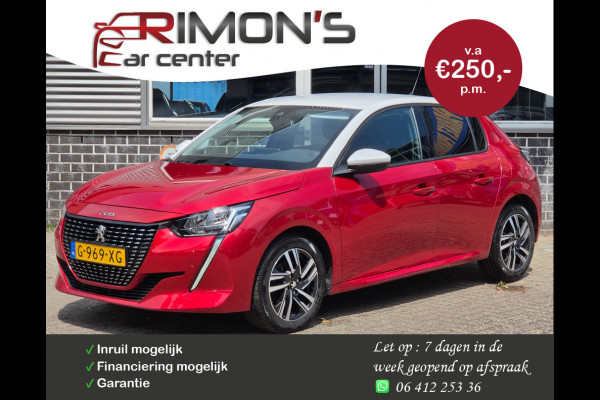 Peugeot 208 1.2 PureTech Blue Lease Allure Navi 360 Camera Virtual cockpit