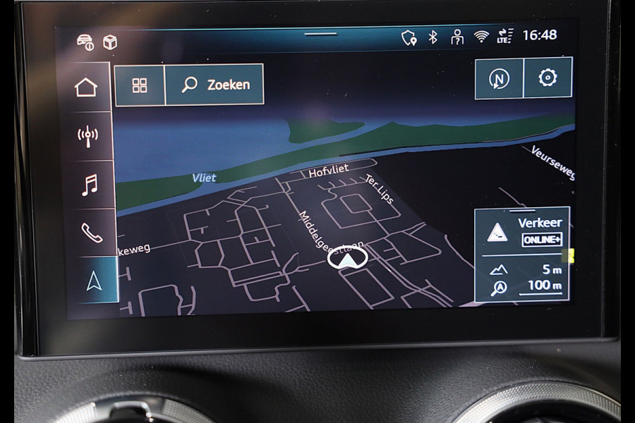 Audi Q2 35 TFSI S Line / 150 PK / AUT / Virtual Cockpit / Navi / ACC / Open Panoramadak / Ecc / Led / Pdc / Trekhaak / 18 Inch