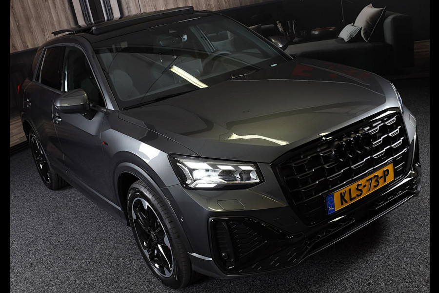 Audi Q2 35 TFSI S Line / 150 PK / AUT / Virtual Cockpit / Navi / ACC / Open Panoramadak / Ecc / Led / Pdc / Trekhaak / 18 Inch