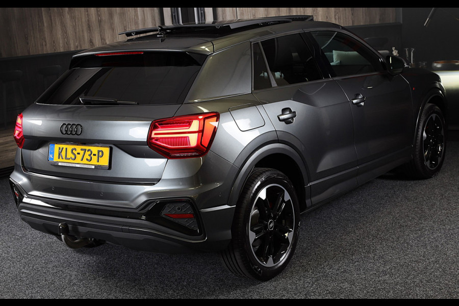 Audi Q2 35 TFSI S Line / 150 PK / AUT / Virtual Cockpit / Navi / ACC / Open Panoramadak / Ecc / Led / Pdc / Trekhaak / 18 Inch