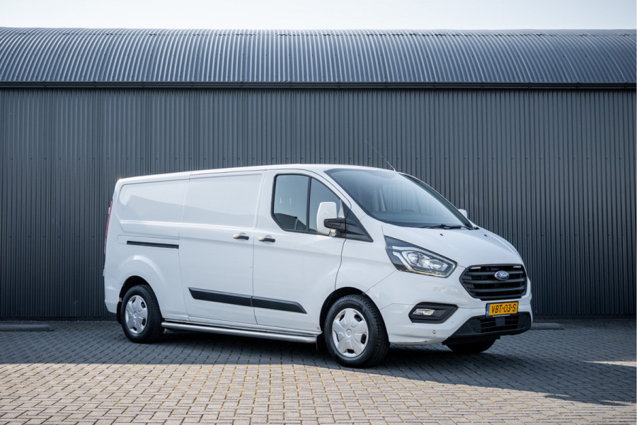 Ford Transit Custom 2.0 EcoBlue L2H1 | 130 PK | LED | Cruise | Airco | Trekhaak