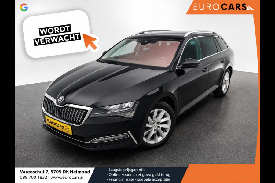 Škoda Superb Combi 1.4 TSI DSG Aut. iV Business Edition Plus Trekhaak Camera Navi Carplay DCC Stoelverwarming Verwarmbare Voorruit Cruise Control Full LED PDC VA