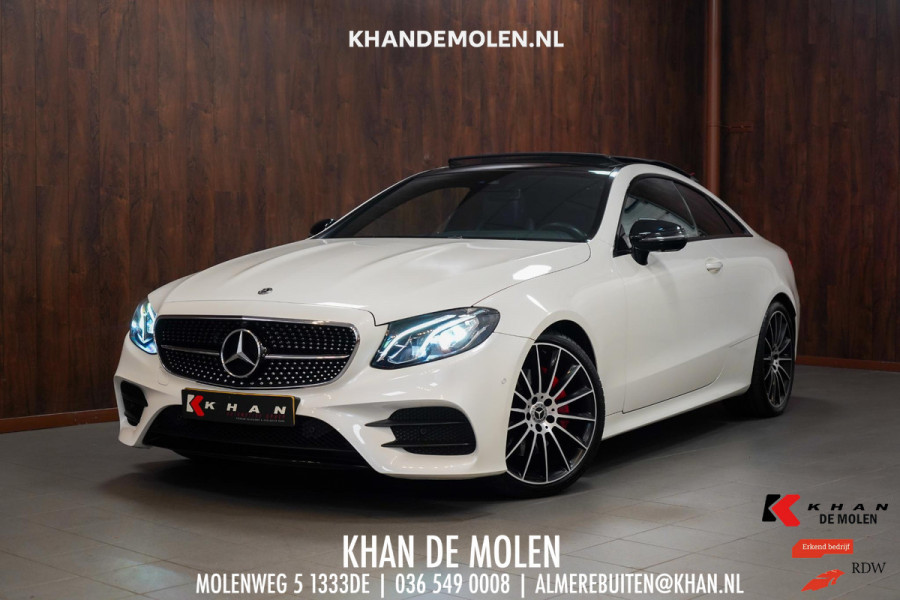 Mercedes-Benz E-Klasse Coupé 200 AMG|Pano||Burmester|Massage|Memory|360º|Diamond White|