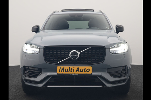 Volvo XC90 T8 Recharge AWD R-Design 7 Pers Long Range PHEV 456pk Dealer O.H | Luchtvering | Trekhaak Af Fabriek | Panodak | 360 Camera | Adaptive Cruise | Harman  / Kardon | Alcantara Sportstoelen Memory & Verwarmd | Keyless | Pilot Assist | Apple Carplay | Stuur Verwarmd | BLIS | Adaptive LED | Navigatie | Virtual | DAB | 22"L.M | Plug In Hybrid |