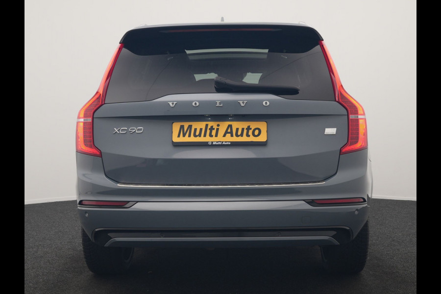 Volvo XC90 T8 Recharge AWD R-Design 7 Pers Long Range PHEV 456pk Dealer O.H | Luchtvering | Trekhaak Af Fabriek | Panodak | 360 Camera | Adaptive Cruise | Harman  / Kardon | Alcantara Sportstoelen Memory & Verwarmd | Keyless | Pilot Assist | Apple Carplay | Stuur Verwarmd | BLIS | Adaptive LED | Navigatie | Virtual | DAB | 22"L.M | Plug In Hybrid |